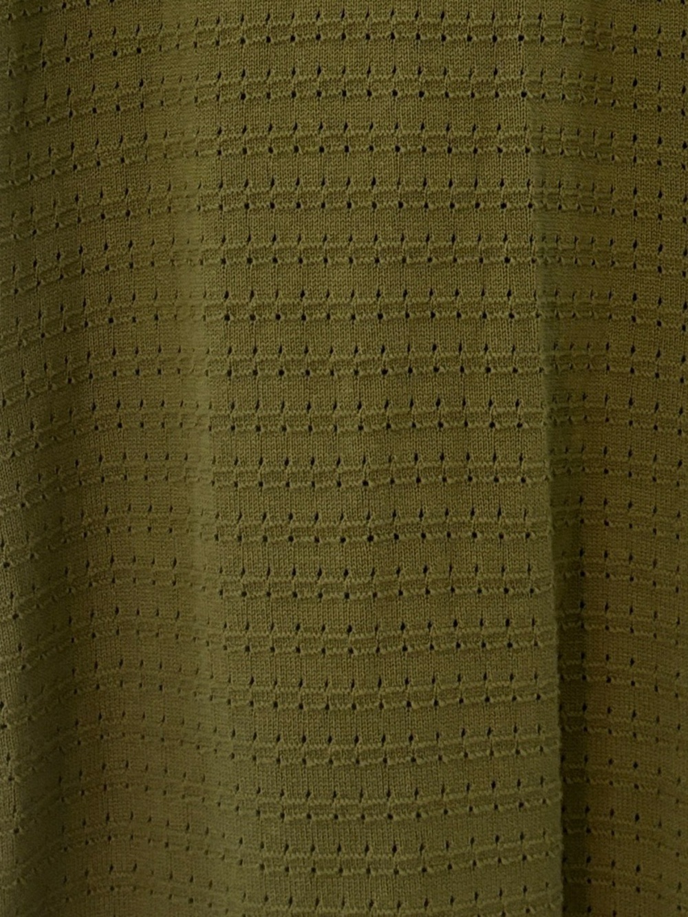 Varley Dwight Knit Midi Dress Olive Green White Trim Size Extra Small - Picture 5 of 9